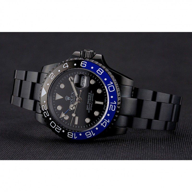 Super Clone Rolex GMT-Master II Black Dial PR18239 — side profile