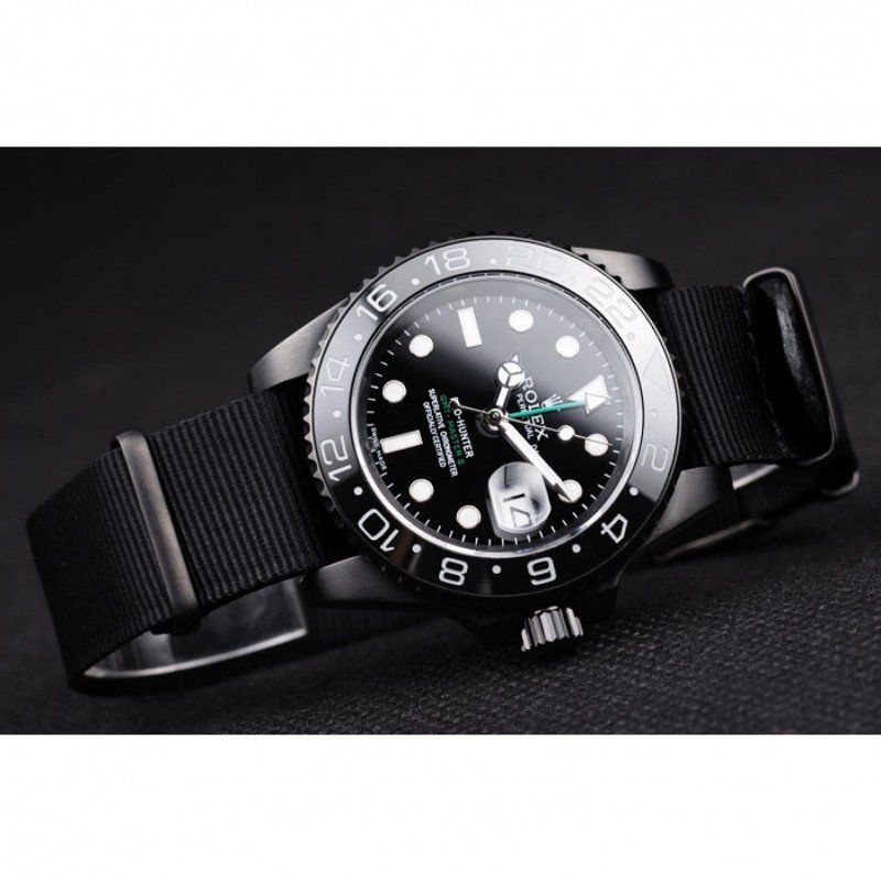 Super Clone Rolex GMT-Master II Black Dial REP016827 — bracelet detail