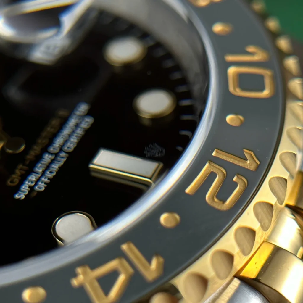 Super Clone Rolex GMT-Master II Black Dial “Zombie” 126713GRNR — movement / caseback view