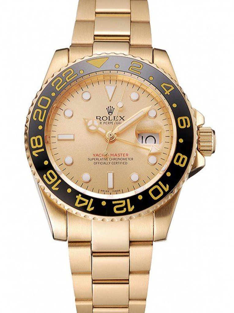 Super Clone Rolex GMT-Master II Gold Dial 1453749