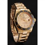Super Clone Rolex GMT-Master II Gold Dial 1453749 — case and bezel