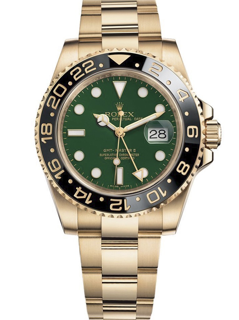 Super Clone Rolex GMT-Master II Green Dial 116718LN