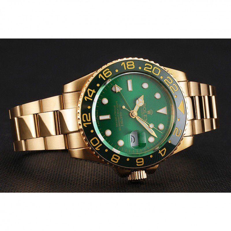 Super Clone Rolex GMT-Master II Green Dial 116718LN — bracelet detail