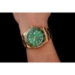 Super Clone Rolex GMT-Master II Green Dial 116718LN — view 9