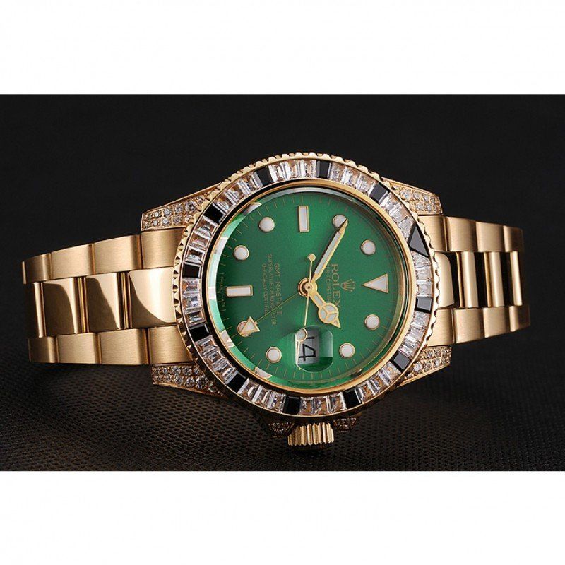 Super Clone Rolex GMT-Master II Green Dial 1453748 — bracelet detail