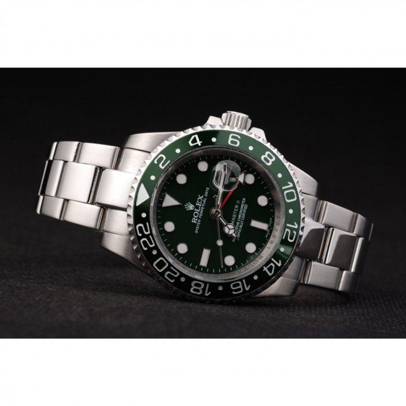 Super Clone Rolex GMT-Master II Green Dial SRL48 — side profile