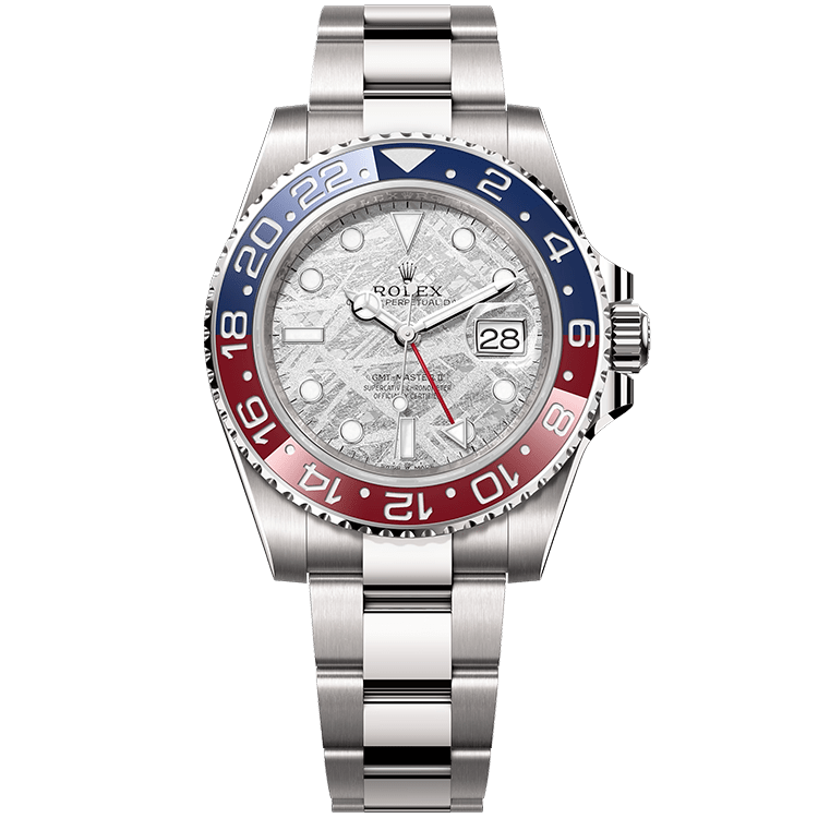 Super Clone Rolex GMT-Master II Meteorite Dial 126719BLRO “Superman” Oyster