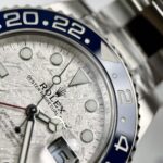Super Clone Rolex GMT-Master II Meteorite Dial 126719BLRO “Superman” Oyster — clasp and links