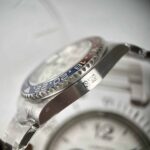 Super Clone Rolex GMT-Master II Meteorite Dial 126719BLRO “Superman” Oyster — movement / caseback view