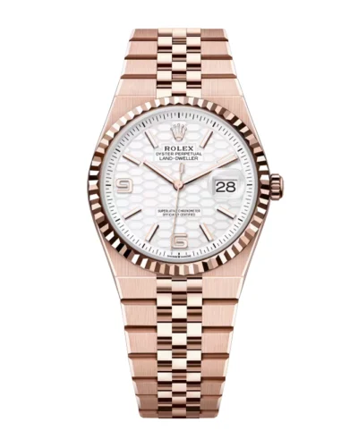 Super Clone Rolex Land-Dweller 36 mm Everose gold (2025) – Swiss SuperClone