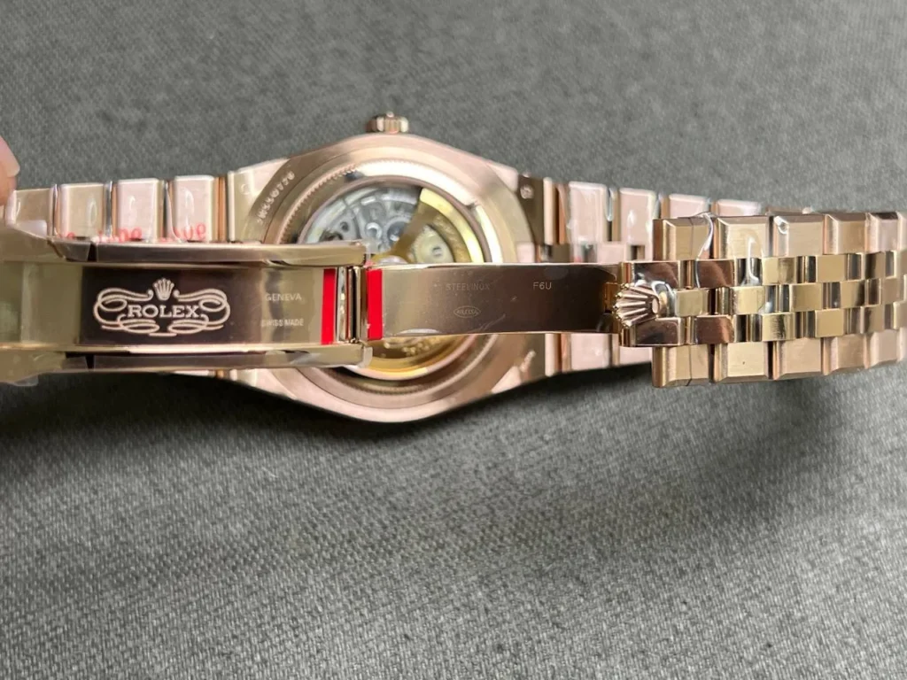 Super Clone Rolex Land-Dweller 40 mm Everose gold (2025) — view 10