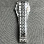 Super Clone Rolex Land-Dweller 40 mm Ice Blue Dial (2025) — case and bezel