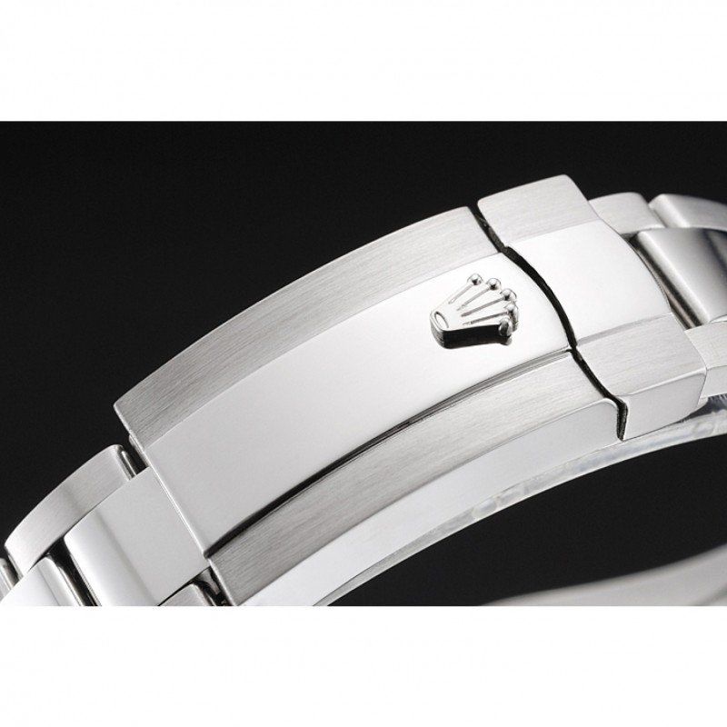 Super Clone Rolex Milgauss Black Dial REP016836 — movement / caseback view