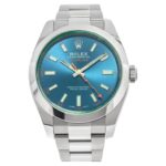 Super Clone Rolex Milgauss Blue Dial 116400GV