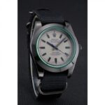 Super Clone Rolex Milgauss White Dial 622000 — case and bezel