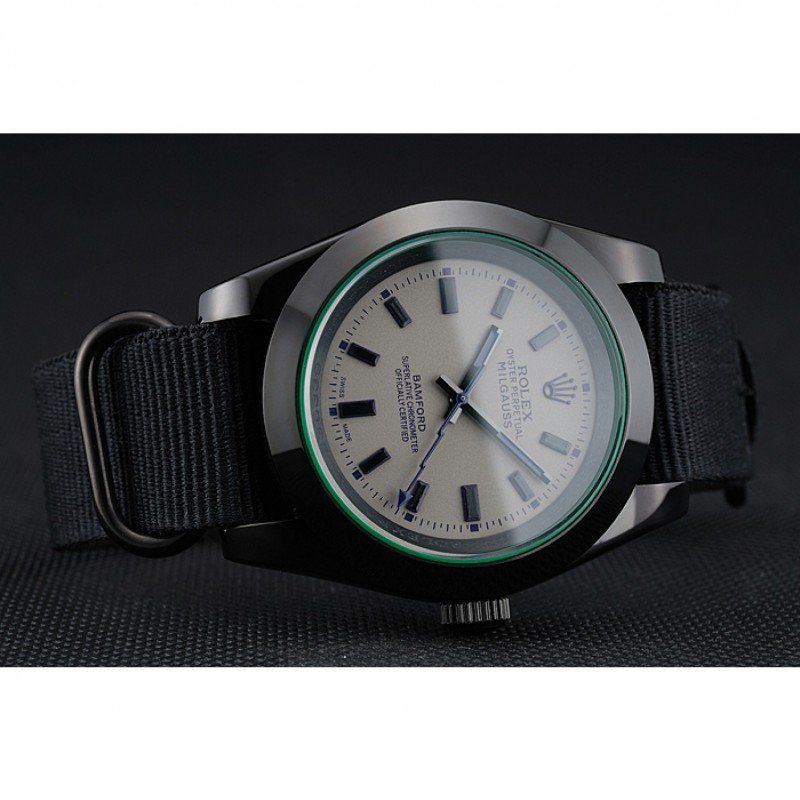 Super Clone Rolex Milgauss White Dial 622000 — bracelet detail