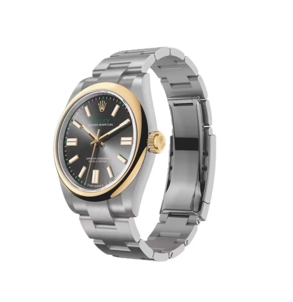 Super Clone Rolex Oyster Perpetual “100 Years” (2026) Super Clone — side profile