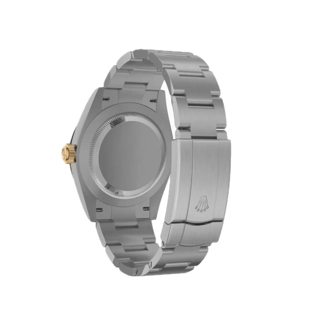 Super Clone Rolex Oyster Perpetual “100 Years” (2026) Super Clone — on leather display