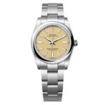 Super Clone Rolex Oyster Perpetual 277200 Beige Dial