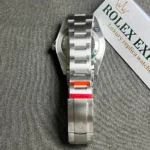Super Clone Rolex Oyster Perpetual 277200 Pistachio Dial — case and bezel