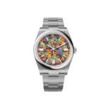Super Clone Rolex Oyster Perpetual Jubilee Motif (2026) Super Clone
