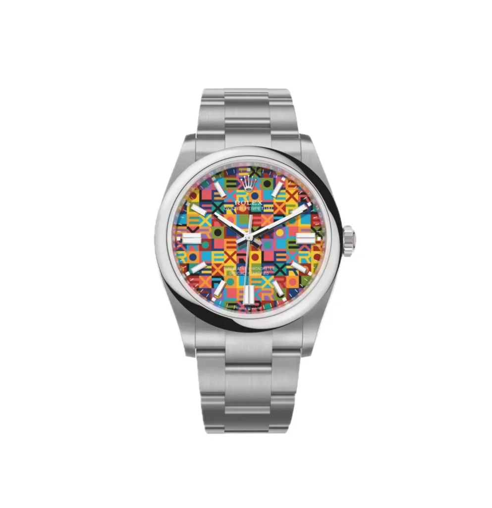 Super Clone Rolex Oyster Perpetual Jubilee Motif (2026) Super Clone