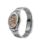 Super Clone Rolex Oyster Perpetual Jubilee Motif (2026) Super Clone — side profile