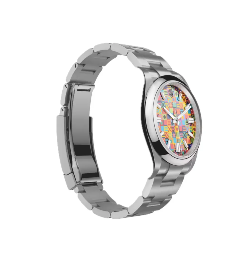 Super Clone Rolex Oyster Perpetual Jubilee Motif (2026) Super Clone — view 9