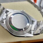 Super Clone Rolex Oyster Perpetual Turquoise Dial 124300 41 mm — movement / caseback view
