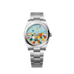 Super Clone Rolex Oyster Perpetual Turquoise Dial 126000 36 mm