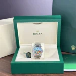 Super Clone Rolex Oyster Perpetual Turquoise Dial 126000 36 mm — view 9