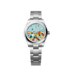Super Clone Rolex Oyster Perpetual Turquoise blue Dial 277200 31 mm