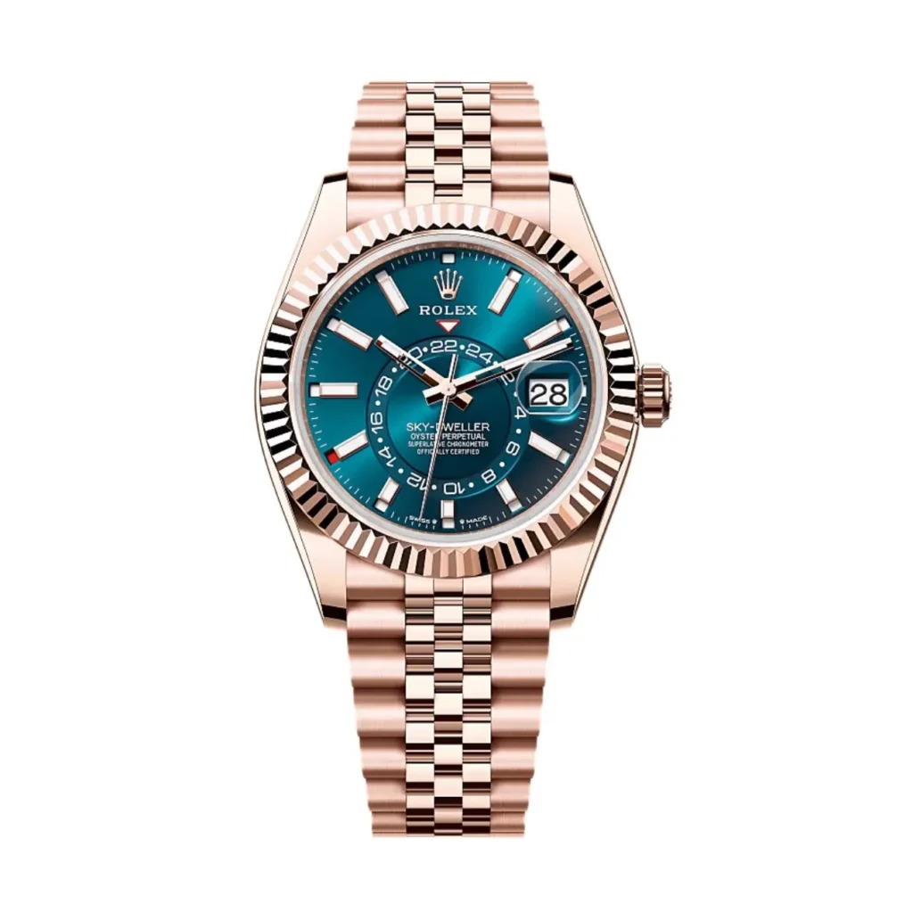 Super Clone Rolex Sky-Dweller Blue Dial 336935 (Jubilee)