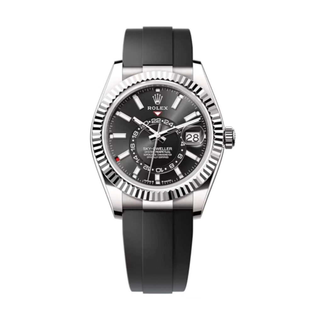 Super Clone Rolex Sky-Dweller Bright black Dial 336239