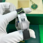 Super Clone Rolex Sky-Dweller Bright black Dial 336239 — view 12