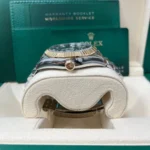 Super Clone Rolex Sky-Dweller Bright black Dial 336933 Jubilee — side profile