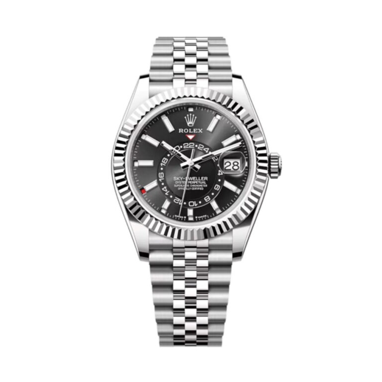 Super Clone Rolex Sky-Dweller Bright black Dial 336934 Jubilee – Swiss SuperClone