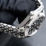 Super Clone Rolex Sky-Dweller Bright black Dial 336934 Jubilee — movement / caseback view