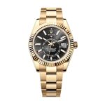 Super Clone Rolex Sky-Dweller Bright black Dial 336938