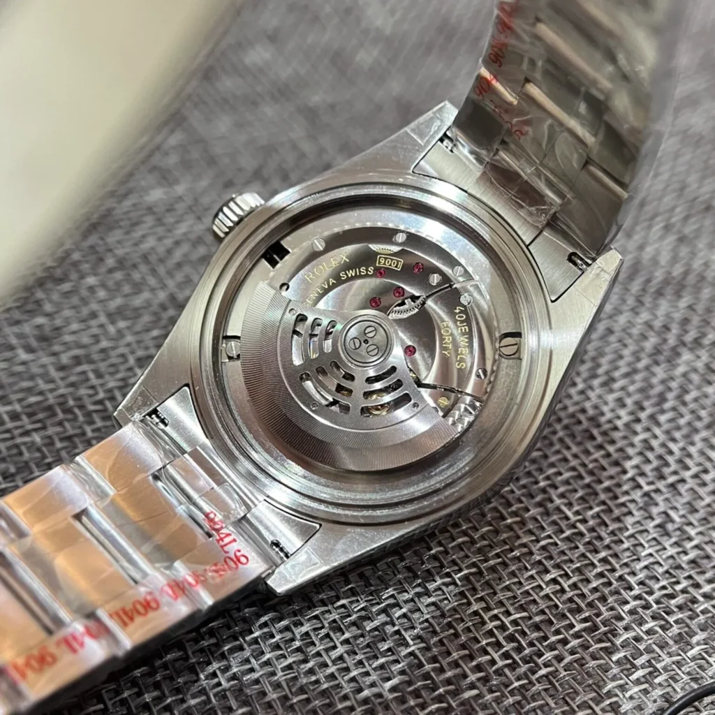 Super Clone Rolex Sky-Dweller Bright blue Dial 336934 Oyster — clasp and links