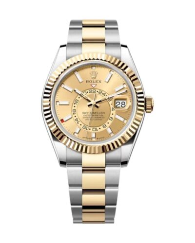 Super Clone Rolex Sky-Dweller Champagne Dial 336933 – Swiss SuperClone