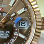 Super Clone Rolex Sky-Dweller Chocolate Dial 336235 — view 9