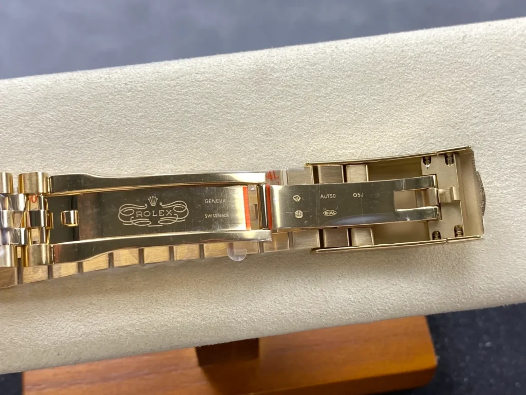 Super Clone Rolex Sky-Dweller Green Dial 336938 (Jubilee) — movement / caseback view