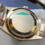 Super Clone Rolex Sky-Dweller Green Dial 336938 (Oyster) — movement / caseback view