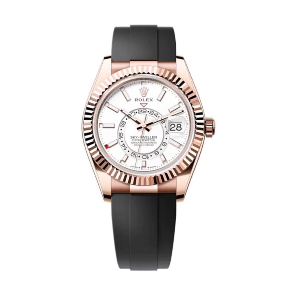 Super Clone Rolex Sky-Dweller Intense white Dial 336235