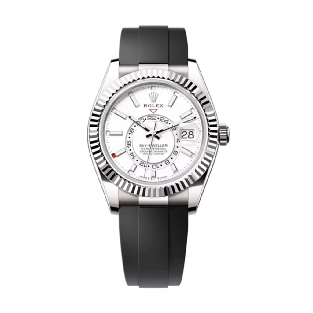 Super Clone Rolex Sky-Dweller Intense white Dial 336239