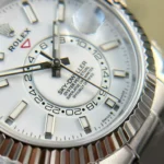Super Clone Rolex Sky-Dweller Intense white Dial 336239 — view 9