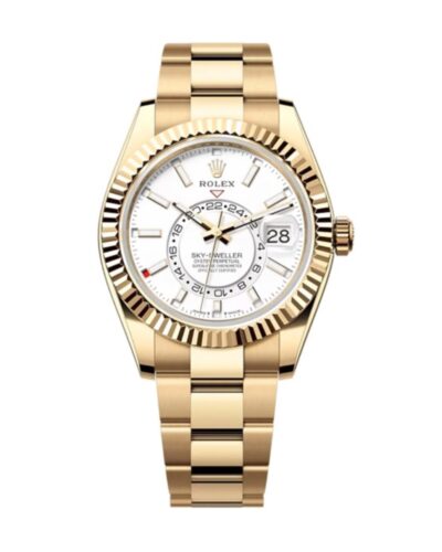 Super Clone Rolex Sky-Dweller Intense white Dial 336938 – Swiss SuperClone