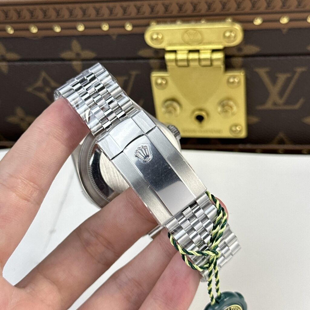 Super Clone Rolex Sky-Dweller Mint green Dial 336934 Jubilee — view 10