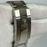 Super Clone Rolex Sky-Dweller Mint green Dial 336934 Oyster — side profile